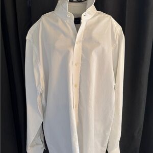 Classic White Men's Shirt